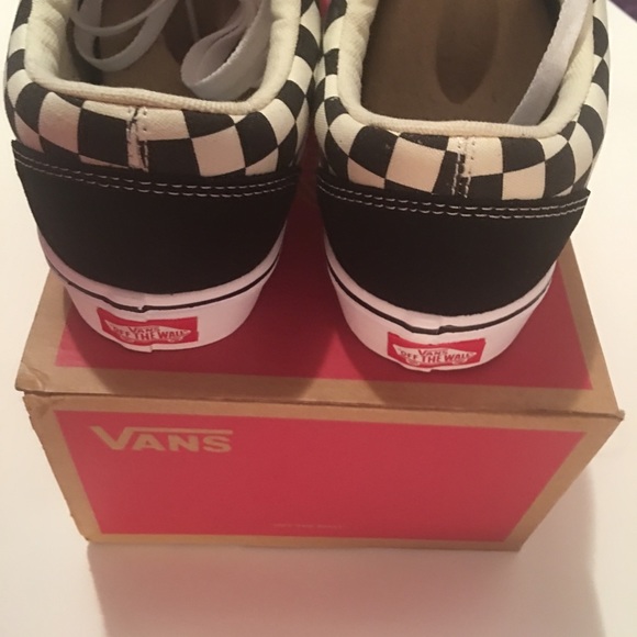 🖤NWT Old School Check Vans Size 8 🧔🏻/9.5👩🏻 - Picture 6 of 6